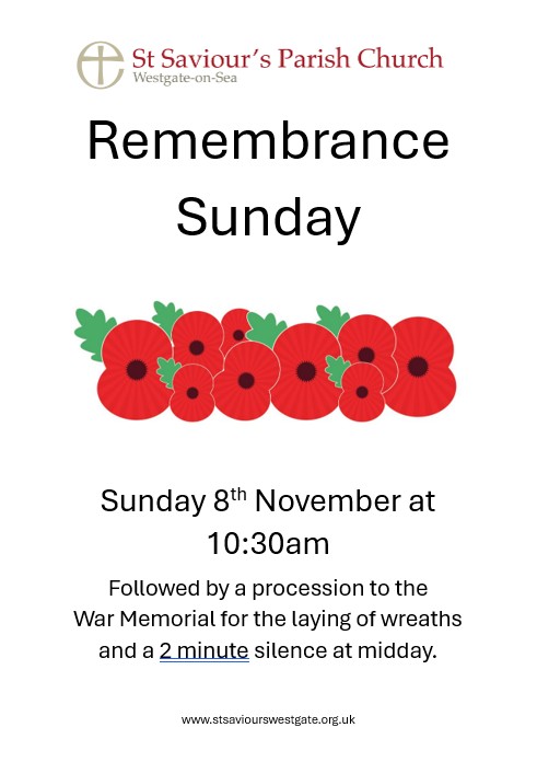 Remembrance Sunday Services & Parade 2026